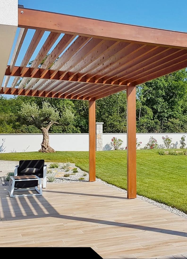 Pérgola residencial